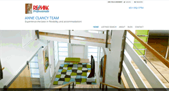 Desktop Screenshot of anneclancy.com
